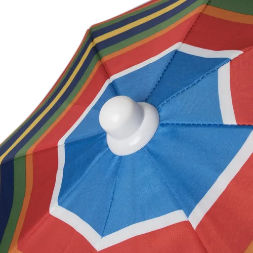 Miniatura 3 de ONIVA - Paraguas de playa portátil de 5 pies de marca Picnic Time, sombrilla ligera con inclinación ajustable y protección solar UV