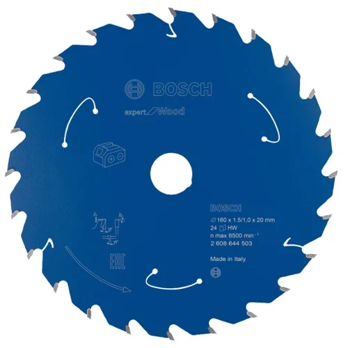 Miniatura 7 de Bosch Professional Circular Saw Blade Expert (para madera, 5.354 x 0.787 x 0.059 in, 24 dientes; accesorios: sierra circular inalámbrica)