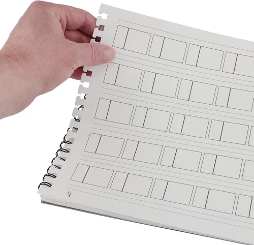 Miniatura 3 de HG Art Concepts Painters - Agenda de colores – 9 x 12, 140 libras, libro de muestras de color sin ácidos con 10 páginas para acuarela y medios