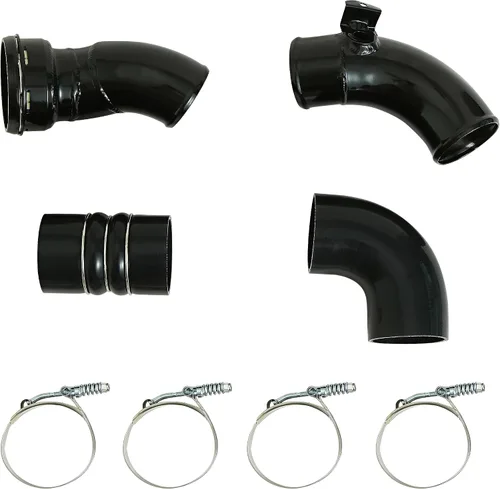 Miniatura 4 de Kit de tubos de intercooler lateral frío compatible con Ford F250 F350 F450 F550 Super Duty 2011-2016 6.7L V8 Diesel Reemplaza 667-300 (667-300)