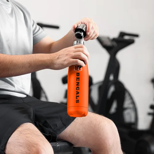 Miniatura 3 de FOCO NFL - Botella de agua fría unisex para adultos con logotipo del equipo de la NFL