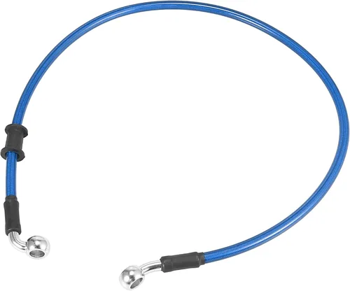 Miniatura 12 de Motoforti Universal 40 cm 15.75" Manguera de Aceite para Freno y Embrague de Motocicleta, Tubo de Línea Hidráulica Reforzada, Acero Inoxidable Negro