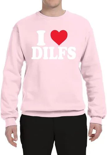 Miniatura 3 de Wild Bobby I Love DILFS R-Rated Father's Day Humor Unisex Crewneck Sweatshirt