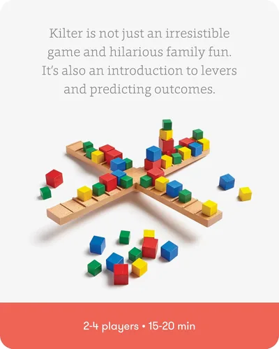 Miniatura 3 de SimplyFun Kilter - El juego educativo de palancas y movimiento - Diversión familiar hilarante con una introducción a la física y predicción