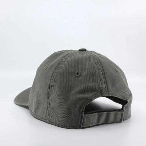 Miniatura 4 de Gorra de béisbol ajustable clásica de sarga de algodón lavado de perfil bajo