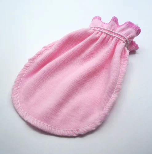 Miniatura 6 de 6 pares de guantes unisex para bebé, 100% algodón, color liso