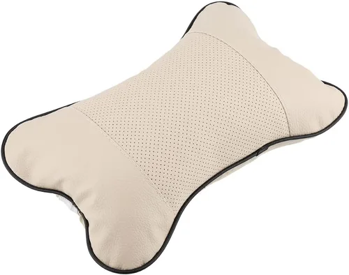 Miniatura 8 de FTVOGUE Almohada de cuello de coche suave asiento auto reposacabezas transpirable cojín de apoyo (01)