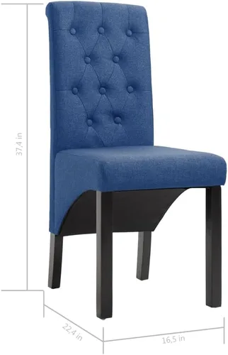 Miniatura 2 de Dining Chairs,Dining Room Chairs,Kitchen Chairs Suitable for Daily Meals Or Special Events Such As Meetings, Weddings and Celebrations.2 Pcs Blue