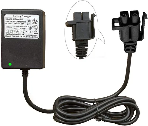 Cargador de coche de 24 V B Plug Kids Ride On, cargador de batería de 24 voltios, para tumba, Monster Truck Yamaha Grizzly, juguete para montar
