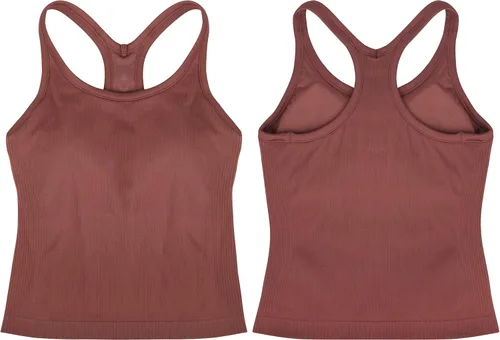 Miniatura 99 de sphinx cat - Camiseta corta de entrenamiento para mujer, camiseta sin mangas, acanalada, con espalda cruzada y brasier integrado