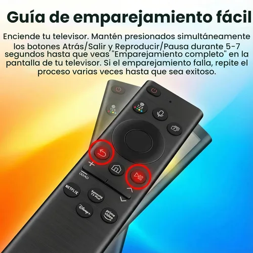 Miniatura 6 de para Samsung TV Remote BN59-01385A, compatible con Samsung Smart TV 2019-2025, control remoto de voz de carga solar, USB-C recargable
