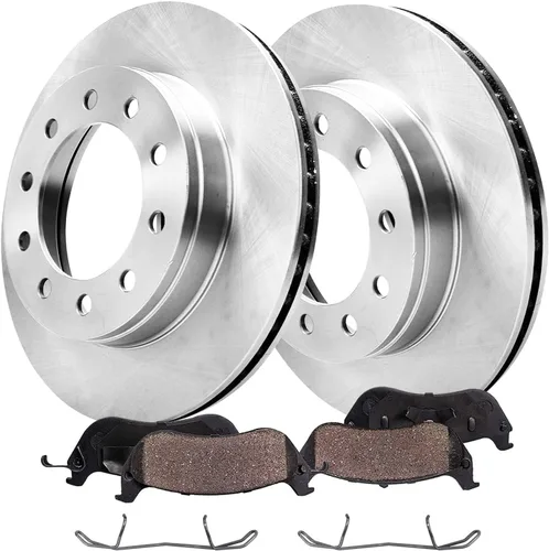 Miniatura 18 de Detroit Axle - Pinzas de freno traseras para el lado del pasajero + pastillas de freno de cerámica con herramientas de repuesto para Acura CL TL