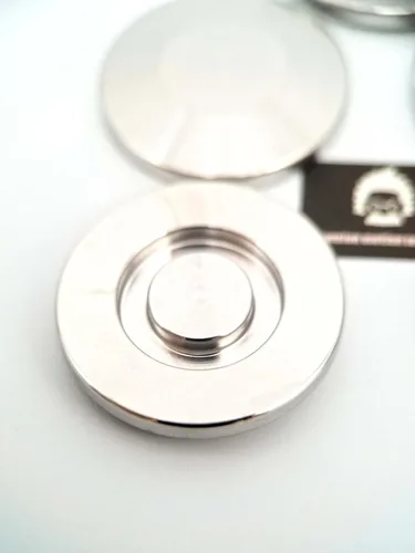 Miniatura 3 de KF16 NW16 ISO-KF16 Brida de tapa de brida ciega en blanco (paquete de 5 piezas)