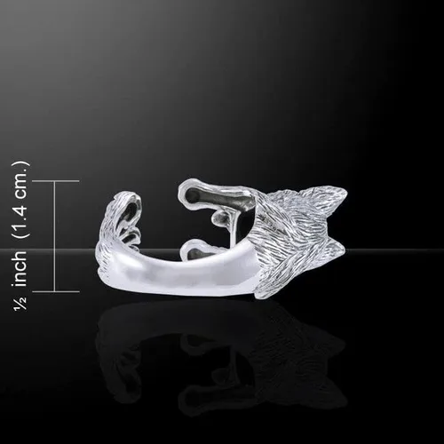 Miniatura 5 de Anillo de plata de ley para perro pastor alemán de Peter Stone Jewelry