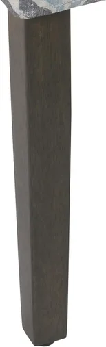 Miniatura 155 de Homepop Silla de comedor con detalles festoneados, sillas de comedor Parsons tapizadas, muebles decorativos para el hogar, tejido gris claro