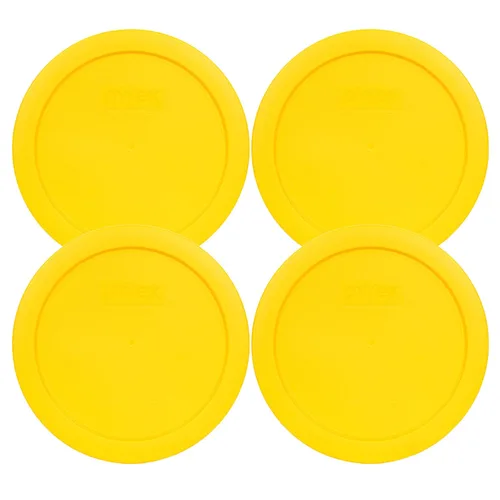 Miniatura 45 de Pyrex 7201-PC 4 tazas azul tapa de repuesto para almacenamiento de alimentos (paquete de 4) - Fabricado en Estados Unidos Azul oscuro