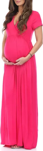 Miniatura 3 de Vestido de maternidad de manga corta para mujer, fabricado en EE.UU.