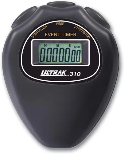 ULTRAK Temporizador digital 310 – Temporizador de eventos simple de inicio/parada, pantalla grande, cronómetro ligero para entrenadores, educación