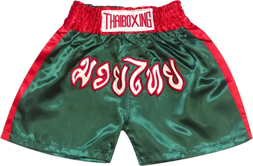 Pantalones cortos ligeros de Muay Thai para niños (4 años a 12 años) boxeo, kickboxing, artes marciales mixtas, entrenamiento para niños y niñas
