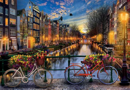 Miniatura 2 de Educa Rompecabezas infantil de Amsterdam con amor 2000