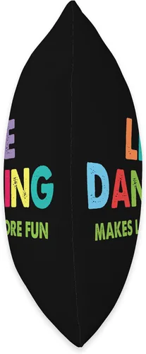 Miniatura 2 de Choreographed Country Music Dance Line Dancer Line Makes Life More Fun - Almohada de regalo colorida para danza occidental, 16.0 x 16.0 in