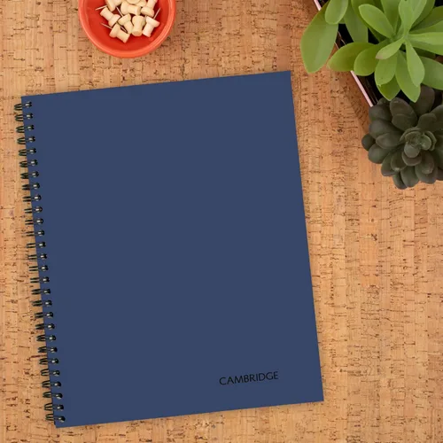 Miniatura 9 de Cambridge Cuaderno de negocios limitado, papel con rayas legales, 8-1/4 x 11 pulgadas, 80 hojas, cubierta flexible suave al tacto, encuadernado