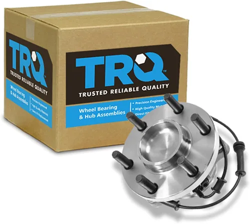 Miniatura 40 de TRQ Cojinete de rueda delantera y conjunto de cubo con sensor ABS compatible con Toyota Sequoia 2008-2022 Tundra 2007-2021