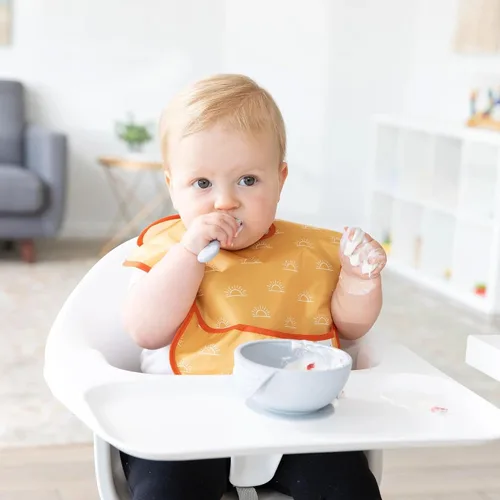 Miniatura 2 de Bumkins Baberos para niña o niño, SuperBib para bebés y niños pequeños de 6 a 24 meses, imprescindibles para comer, alimentar, suministros de A1