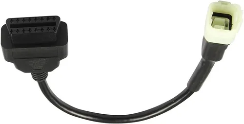 Miniatura 4 de Cable adaptador de escáner de diagnóstico de motocicleta de 6 pines a OBD2 para motocicleta Ka-wa-Saki, compatible con escáner de diagnóstico Elm327