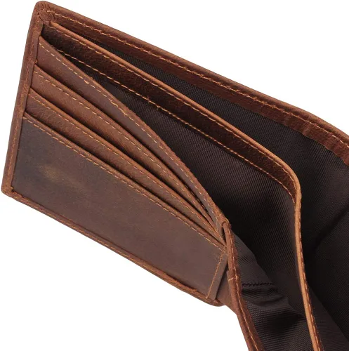 Miniatura 3 de awofer - Billetera de piel para hombre, el regalo perfecto para hombre, regalo del día del padre, regalos para papá, hijos