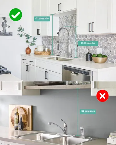 Miniatura 7 de Fapully - Grifo de fregadero de cocina comercial extraíble con espray níquel cepillado