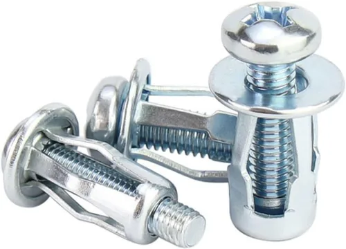 Miniatura 5 de Esquirla 20 tuercas de gato para tornillos de pétalos de metal, insertos roscados, tubo de expansión, tornillo de anclaje, perno de expansión