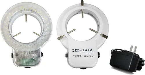 Miniatura 4 de Parco Scientific PA-5FZ-IFR07 Microscopio estéreo de zoom trinocular, ocular 10xWF, zoom 0.7X-4.5X, aumento de 3.5x-90x, lente auxiliar 0.5X y 2X