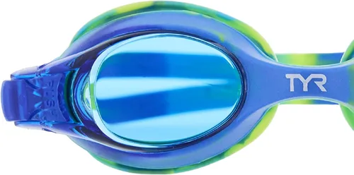 Miniatura 2 de TYR Swimple Tie-Dye Kids' Swim Goggles Azul/Verde