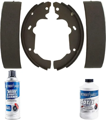 Miniatura 11 de Detroit Axle - Kit de frenos TRASEROS para Dodge Ram 1500 1994-1999 Tambores de freno Zapatas de frenos semimetálicas 1995 1996 1997 1998 Repuesto