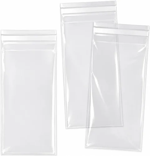 Miniatura 15 de 888 Display® - 200 bolsas ultra transparentes para golosinas, panadería, vela, jabón, galletas con sello adhesivo