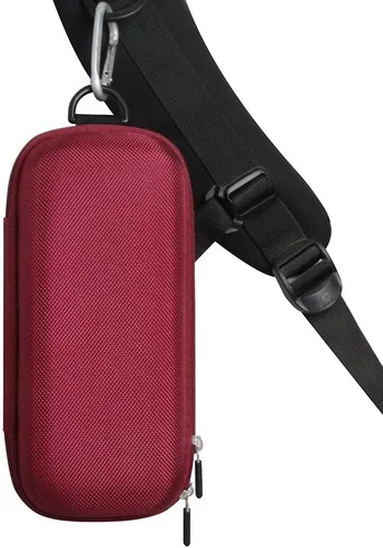 Miniatura 7 de Hermitshell Estuche rígido de viaje para ortizan altavoz Bluetooth portátil IPX7 impermeable altavoz inalámbrico (rojo vino)