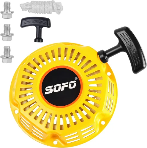 SOFO Conjunto de arranque de tracción para Honda GX160 - Champion Generator Pull Start Assembly w/Pull Cord para Predator 212 Recoil Starter GX120
