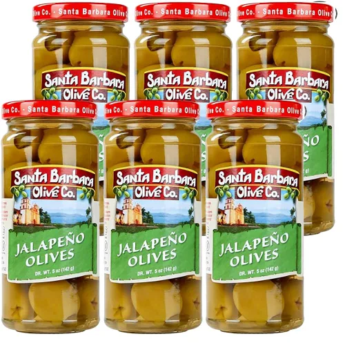 Miniatura 17 de Aceitunas Rellenas de Queso Feta Santa Barbara 10 oz, Paquete de 2