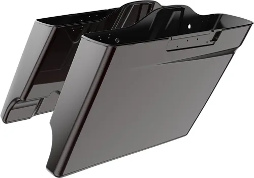 Miniatura 12 de Alforjas extendidas para Harley Touring Street Glide, Electra Glide, Road Glide 2014-2023 (whisky ámbar)