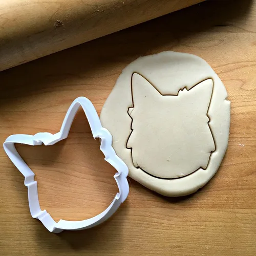 Miniatura 2 de Sweet Prints Inc Border Collie Dog (outline) Cookie Cutter - Dishwasher Safe (2")