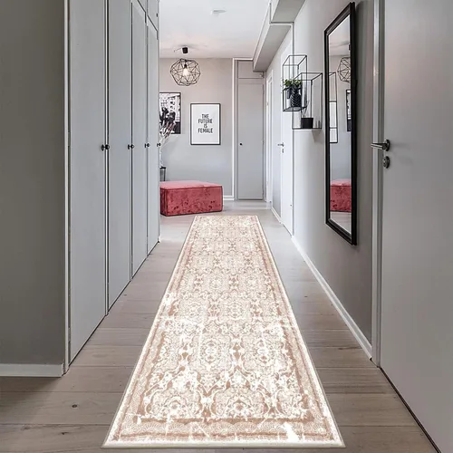 Miniatura 75 de Vaukki - Alfombra de pasillo, suave y peluda, alfombra antideslizante lavable, para lavandería, cocina, granja, baño, entrada y dormitorio
