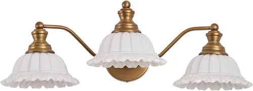 Miniatura 51 de XIEDUN Apliques de Pared Vintage Apliques de Pared de Latón 1 Luz Lámparas de Pared para Sala de Estar