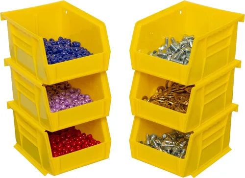 Miniatura 9 de Akro-Mils 30210 AkroBins Contenedores de almacenamiento de plástico, contenedores apilables que ahorran espacio para garaje, despensa, organización
