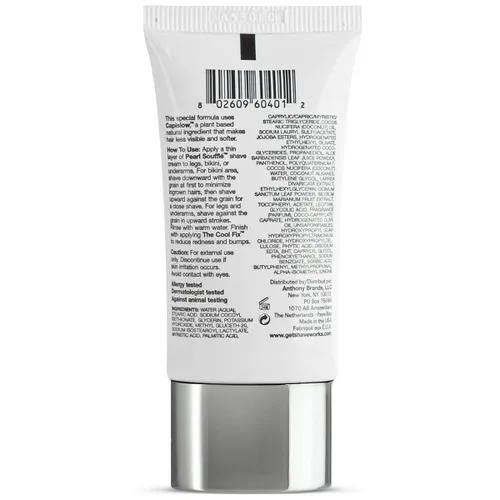 Miniatura 3 de Shaveworks Pearl Soufflé Crema de afeitar para mujeres – Loción de afeitado calmante e hidratante para piernas, axilas, área del bikini – Reduce