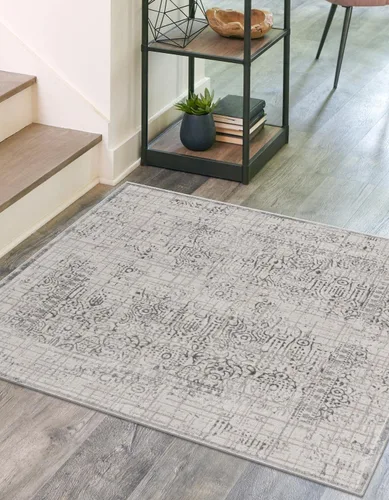 Miniatura 27 de Unique Loom Aberdeen Collection - Alfombra de área Stanhope (2' 7" x 6' 1" camino, gris/beige)