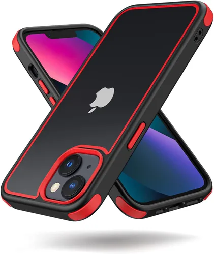 Miniatura 19 de Mobnano Funda transparente para iPhone 11, con protección multicolor a prueba de golpes, no amarillenta, anti arañazos, parte trasera