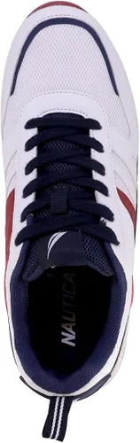 Miniatura 4 de Nautica Tenis de moda para hombre, con cordones, estilo baloncesto, para caminar