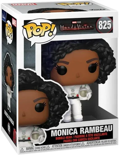 Miniatura 3 de POP Marvel WandaVision Monica Rambeau Funko POP Figura de vinilo con funda protectora compatible POP Box, multicolor, 3.75 pulgadas