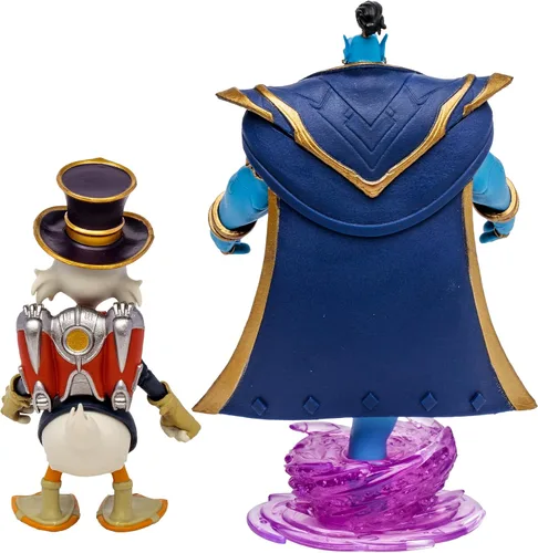Miniatura 13 de McFarlane Toys - Disney Mirrorverse Genie Scrooge McDuck de 5 pulgadas y Goofy 7 pulgadas, figura de acción 3 unidades, etiqueta dorada, exclusiva